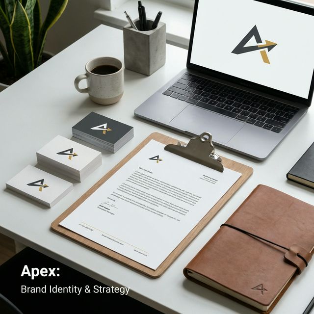 Apex Brand Identity Package Design
