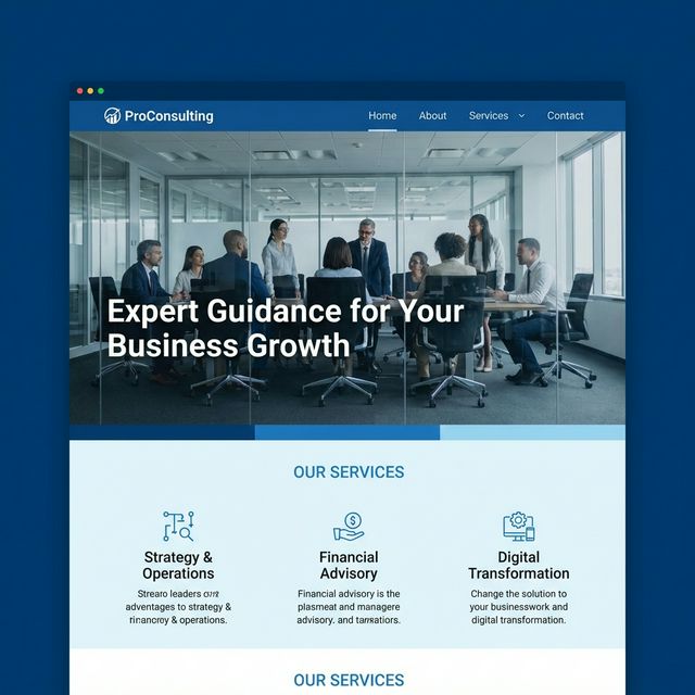 ProConsulting Corporate Website