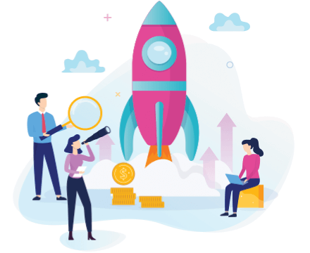 Website SEO Service Illustration